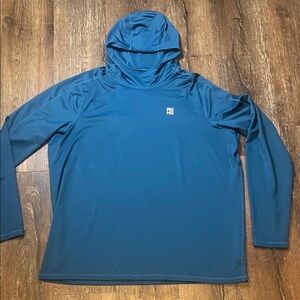 Duluth Trading Alaskan Hardgear Hooded Long Sleeve w/Face Covering XXL